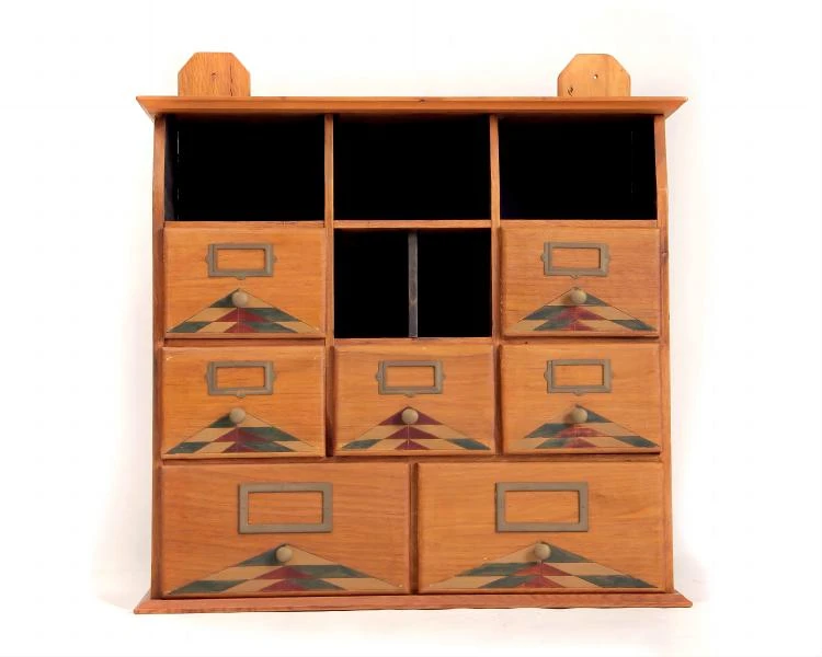 Antique Desktop Color Painting Cabinet With Active Drawer Antique Desktop Color Painting Cabinet With Active Drawer