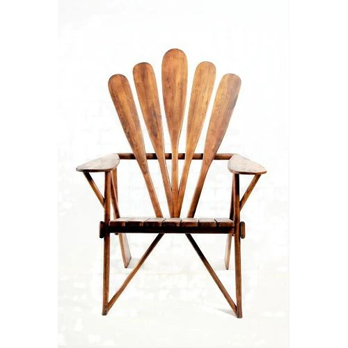 Canoe Paddle Adirondack Bar Stools