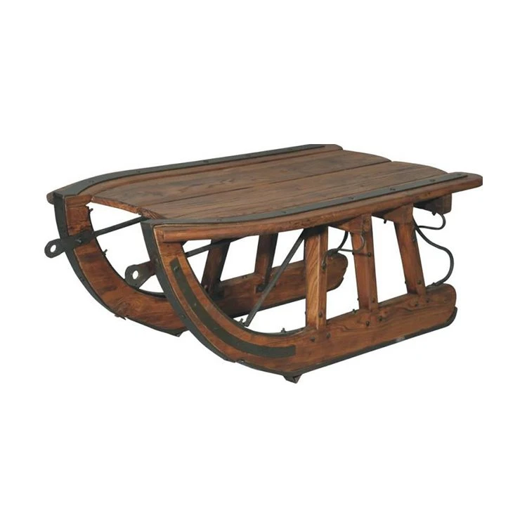 Logging Sled Coffee Table