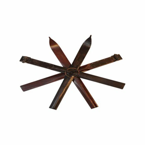 Wall -mounted Ski Snowflake